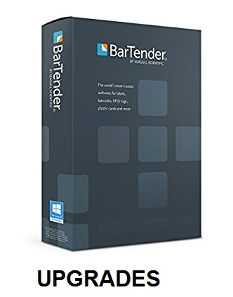 Bartender Software Upgrades for Bartender Professional, Automation and Enterprise Automation, from version v.9.0 and versions v.10.0 to 2016 and 2017
