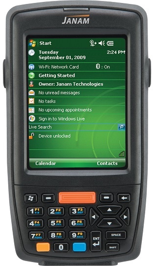 Janam XM60 Windows CE mobile computer