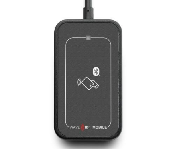 rf IDEAS WAVE ID Plus Mini Keystroke LEGIC High Frequency (HF) RFID Mobile Reader 