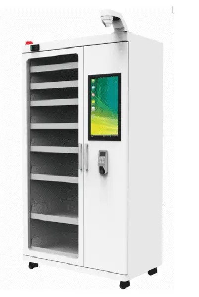 Smart RFID Cabinet for high security and real-time asset tracking for valuable assets - tools, blood bank bags, vial samples, secure documents