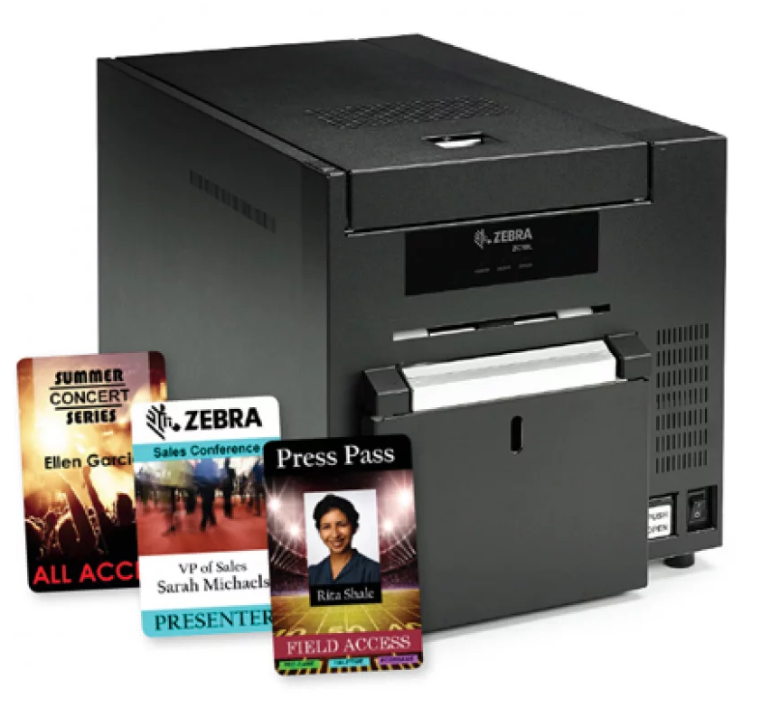Zebra ZC10L Colour Card Printer for printing large-format Colour Cards