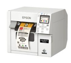 Epson ColorWorks D3800e Compact Colour Barcode Label Printer for Labels On-demand