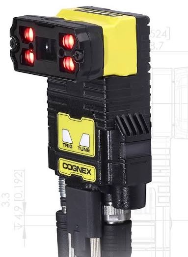 Cognex SLX-280D Advanced Decoding, AI-powered Vision Plug-and-Play Fixed-mount Barcode Beader 