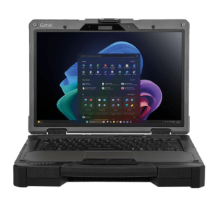 Getac B360X Pro, fully rugged notebook, 14" 1920x1200 touchscreen, Intel Core Ultra 5, 16GB RAM, 256GB SSD, Win 11 Pro, IP66, MIL-STD-810H