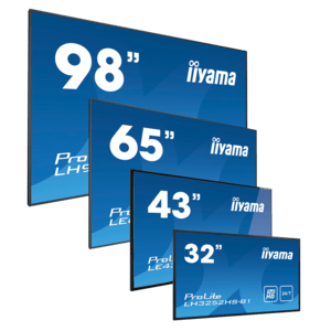 iiyama ProLite LH5581UHSG-1AG, 24/7, 138.6cm (54.6''), 4K, USB, USB-C, RS232, Ethernet, Wi-Fi, Android, kit (RS232)