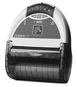 Zebra EZ320 mobile direct thermal printer