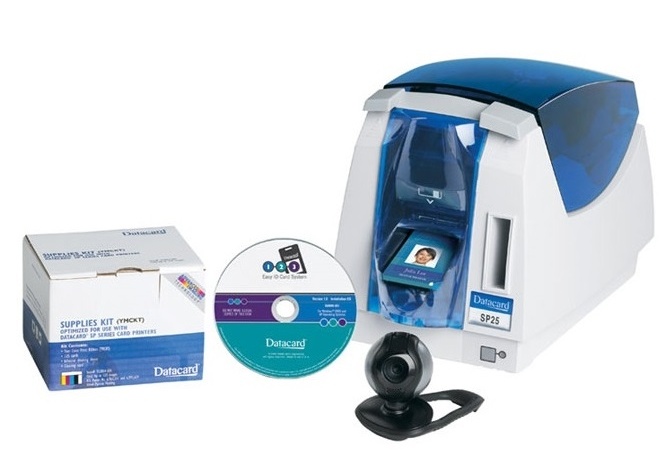 Entrust Datacard 1-2-3 Easy ID Card Printer Solution System