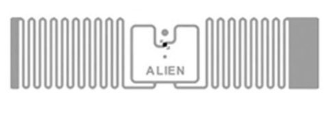 Alien ALN-9610 “Squig” RFID UHF Gen2 inlay Tag