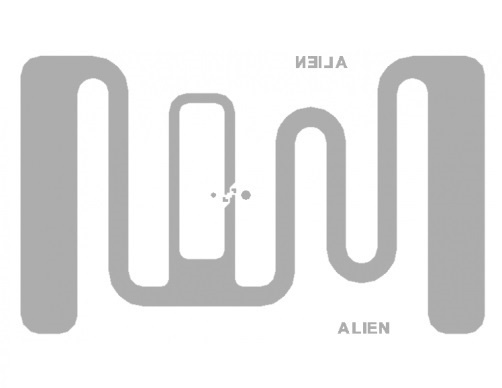 Alien ALN-9728 Gen2 UHF RFID “GT” Garment Tag Inlay Tag