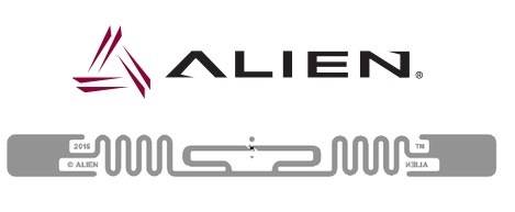 Alien ALN-9840 UHF Gen2 RFID Squiggle Higgs™-EC Inlay Tag