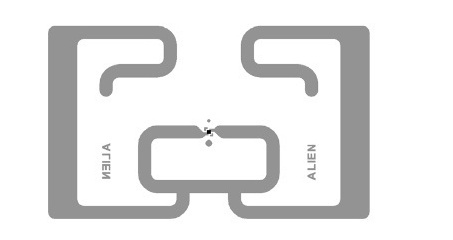 Alien ALN-9726 Gen2 UHF RFID Spider 360 Inlay Tag