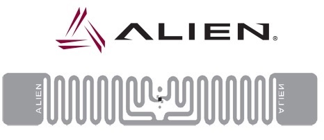Alien ALN-9830 UHF Gen2 RFID Squiglette Higgs™-EC Inlay Tag