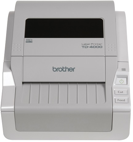 Brother TD-4100 4.0" Wide Label/Receipt Direct Thermal Printer LAN, 300dpi, CEE