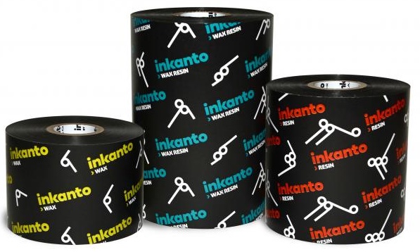 Armor inkanto APR 6 Wax/Resin Ribbons for Flat Head Generic Industrial Printers Outside Wound 1.0” Core