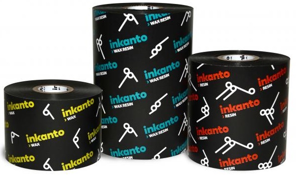 Armor inkanto APX FH+ Wax/Resin Ribbons for Flat Head Generic Industrial Printers Inside Wound 1.0” Core
