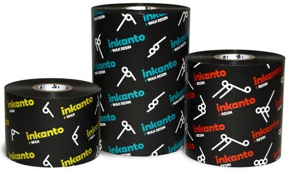 Armor inkanto AWX FH Premium Wax Transfer Ribbons for Flat Head Generic Industrial Printers Inside Wound 1.0” Core