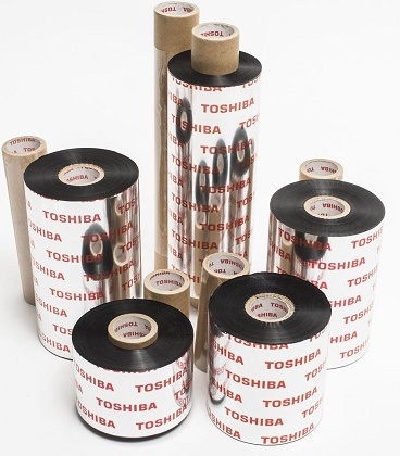 Toshiba TEC Resin Scratch/Solvent Thermal Transfer Ribbons for B-452, B-SA4 and B-EX4-T2 Printers