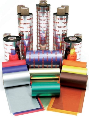 Toshiba TEC Wax/Resin Colour Thermal Transfer Ribbons for B-EX4T1, B-SX4/5, BX-72 and BX-82  Printers