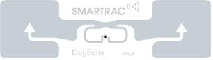 SMARTRAC DOGBONE UHF RFID inlays dry tags with NXP UCODE G2iL chip, 128 bit , Size: 88mm x 24mm, MoQ-10K