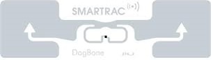 SMARTRAC DOGBONE UHF RFID inlays wet tags with IC-NXP UCODE 7 chip, 128bit EPC, Size: 97mm x 27mm, MoQ-5K