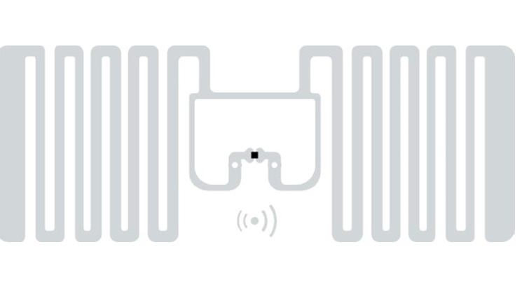 SMARTRAC MINIWEB UHF RFID inlay with Impinj Monza R6-P, 128 bit EPC + 32 bit user, Size: 42mm x 16mm, MOQ- 5K