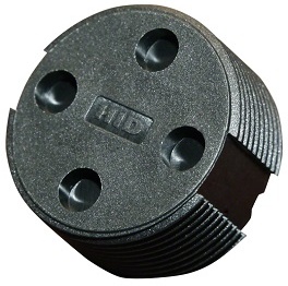 HID RFID Bin Tag UHF H3 30 mm Gray HID logo