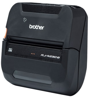 Brother RJ-4230B and RJ-4350WB 4.0" Wide Mobile Label/Receipt Printers