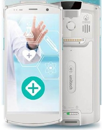 Unitech EA510-HC HealthCare Android Mobile Computer & Contactless Infra-red Thermal Temprature Reader