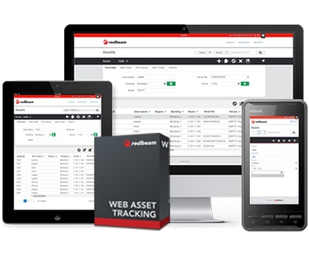 RedBeam Web-Based Cloud Real-Time SaaS Asset Tracking Solution