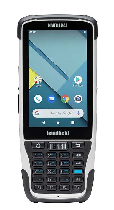 Handheld NAUTIZ X41 Rugged Android 11 GMS Mobile Computer NX41 EU NX41-EU1-1D Scanner 1D/SE965, 4G/EU, BT,WLAN, camera, NFC, GPS, battery