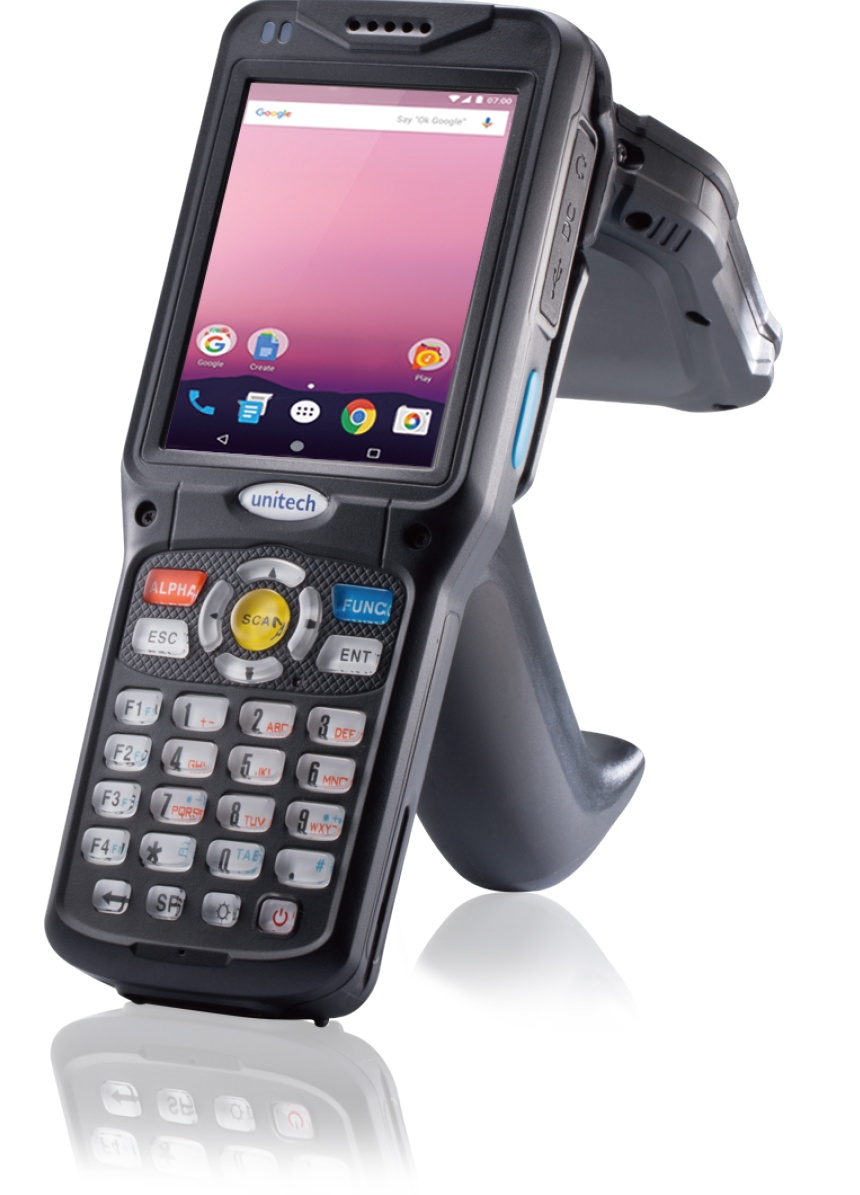 Unitech HT510 Android 7.0 UHF Long-range RFID Reader & 2D Barcode scanner