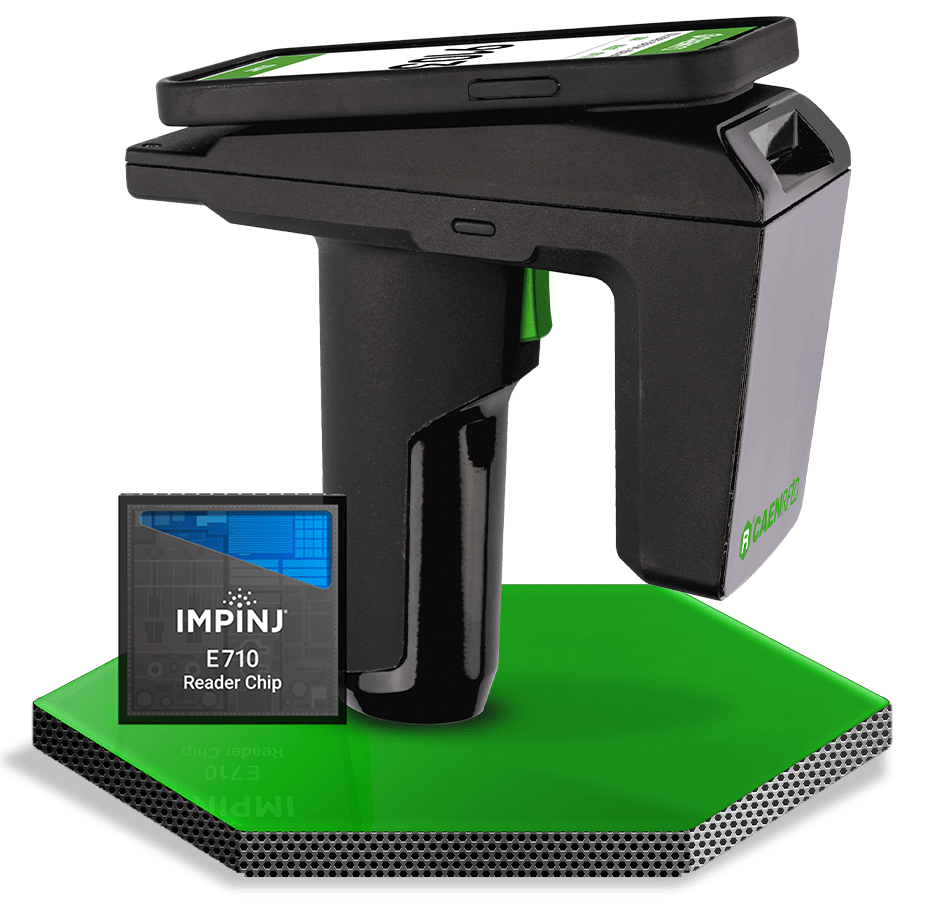 CAEN fIDo R1307IE & R1307IU RAIN UHF RFID SLED Mobile Reader