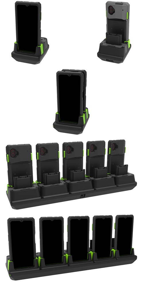 KOAMTAC XCover6 Pro & OEM Battery 5-Slot Charging Cradle for US
