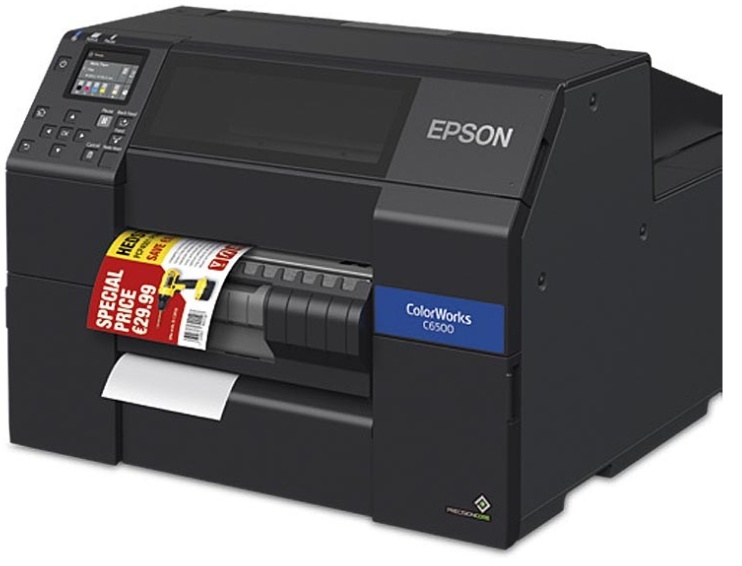 Epson ColorWorks CW-C6500Ae 8.0" Wide Ink-Jet Colour Label Printer