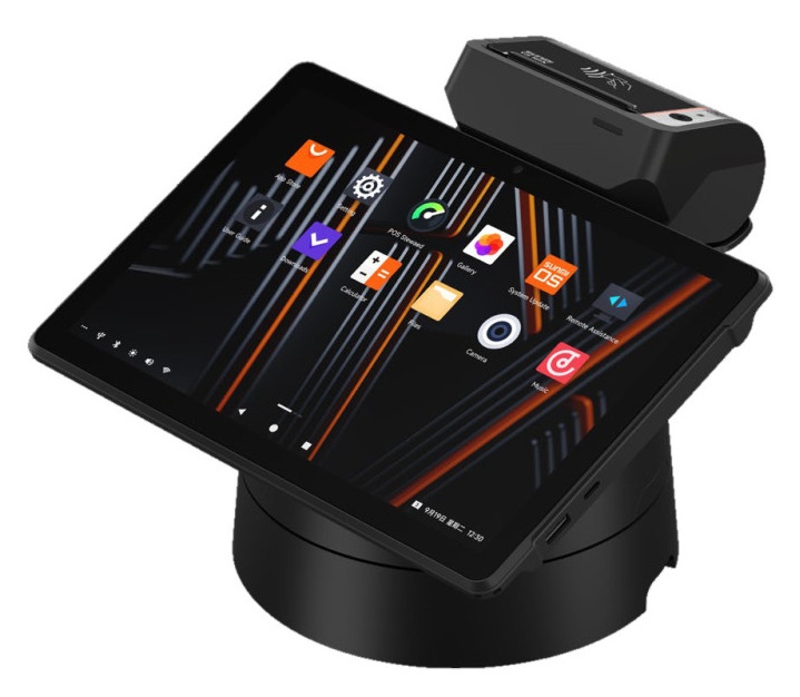 SUNMI V3 MIX All-in-One Desktop or Mobile EPoS Terminal Rotating Cradle