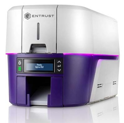 Entrust Sigma DS2 ID Card Printer - DS1 (one-sided) & DS2 (two-sided) Colour