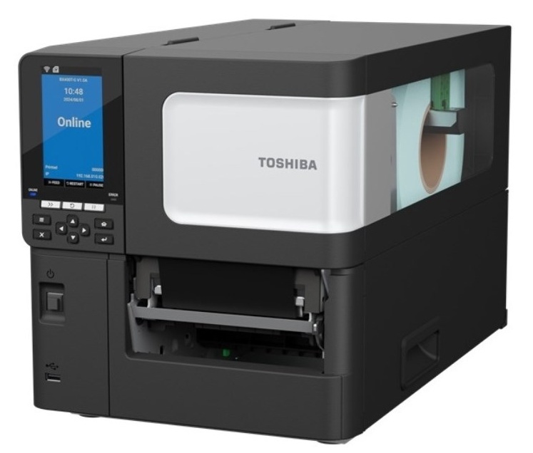 Toshiba TEC BX410T Near Edge Industrial Label Printer Near Edge 4.0 inch Wide Barcode & UHF RFID Labels Tag Printer 