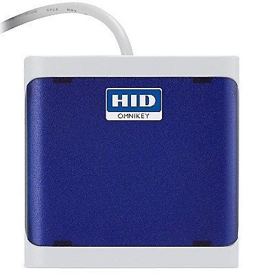 HID OMNIKEY 5023 Smart ID Card Reader for Seos and SIO-enabled ID cards