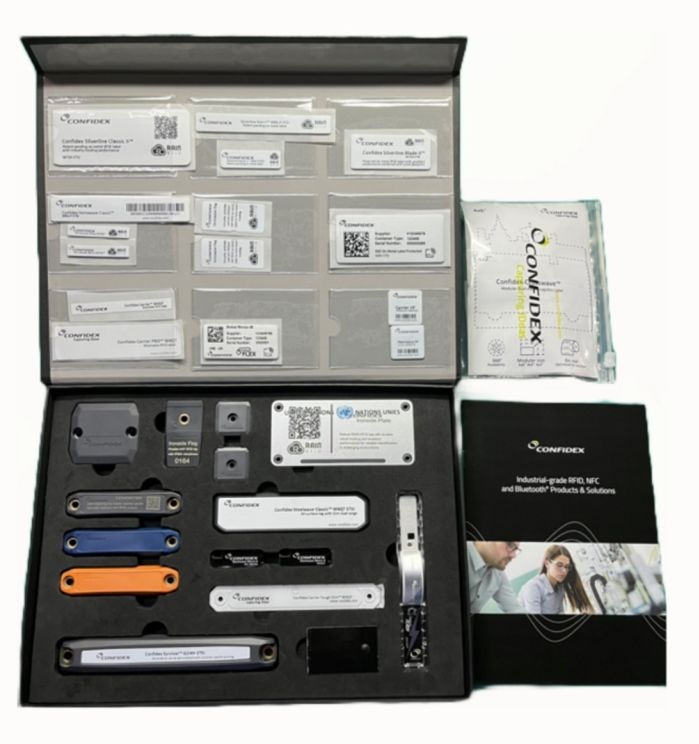 Confidex UHF RFID Labels & UHF RFID Tags Sample Kit
