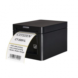 Citizen CT-E651L Two-in-One Receipts & Barcode Label Printer 80mm Wide