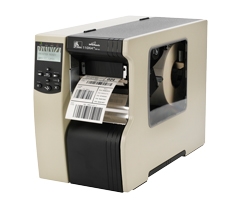 Zebra 110Xi4, 12 dots/mm (300 dpi), peeler, rewind, ZPLII, multi-IF, print server