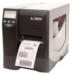 Zebra ZM400 4.0" Wide Thermal Barcode Label Printer