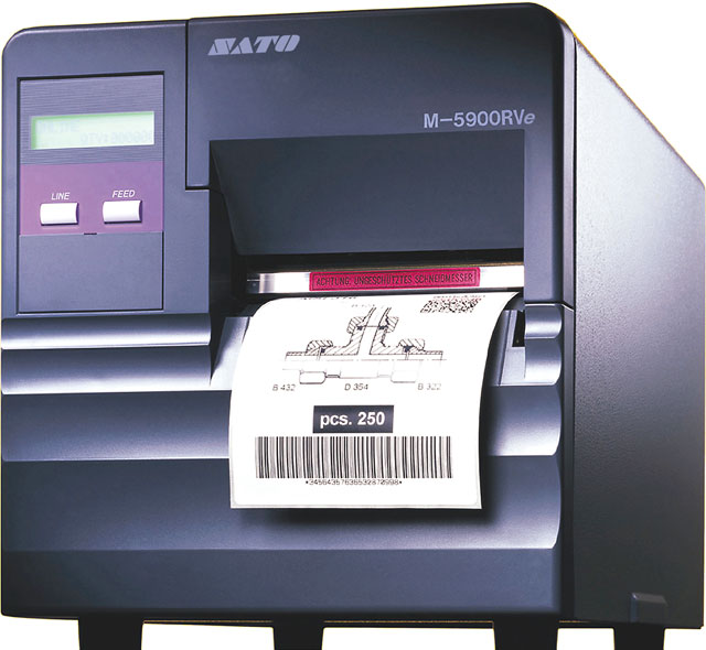 SATO M-5900RVe Thermal Barcode Label Printers
