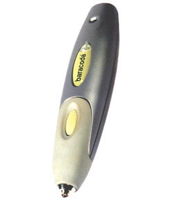 Baracoda Pencil 2 Series Contact barcode scanner. Includes wand scanner, charger and software CD - BP0002