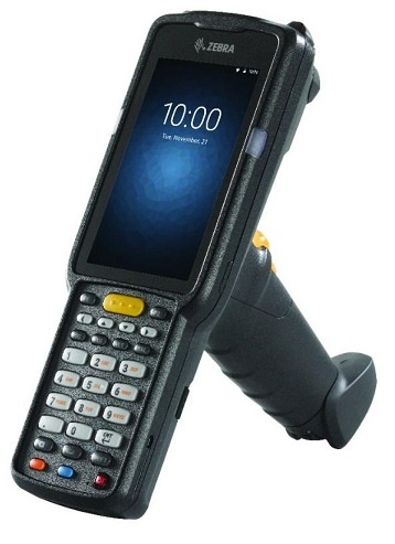 Zebra MC3300 Premium Handheld Mobile Computer (PDA), 2D, SR, USB, BT, Wi-Fi, NFC, alpha, Gun, PTT, GMS, Android