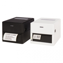 Citizen CL-E303, 12 dots/mm (300 dpi), cutter, USB, RS232, Ethernet, black