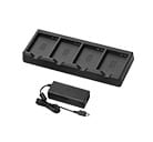 4 slot battery charger (incl. AC adapter)