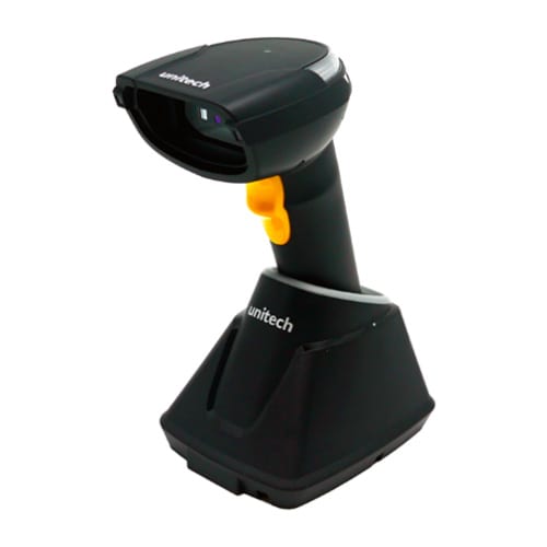 Unitech MS852B, BlueTooth kit, Standard 2D Imager, standard range, with cradle, USB cable, charging cable