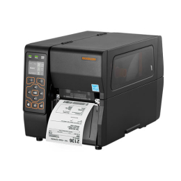 Bixolon XT3-43, 12 dots/mm (300 dpi), peeler, rewind, display, USB, USB Host, RS232, Ethernet