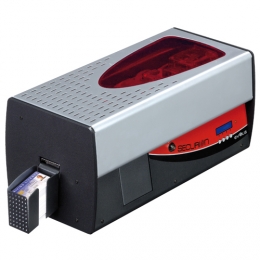 Evolis Securion, dual sided, 12 dots/mm 300 dpi, USB, Ethernet, smart, flipper, RFID, contact